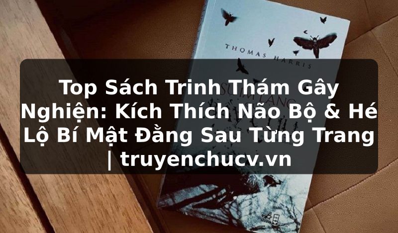 Top Sách Trinh Thám Gây Nghiện: Kích Thích Não Bộ & Hé Lộ Bí Mật Đằng Sau Từng Trang | truyenchucv.vn